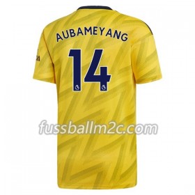 Fußballtrikots Arsenal Pierre-Emerick Aubameyang 14 Auswärts Trikotsatz 2019-2020